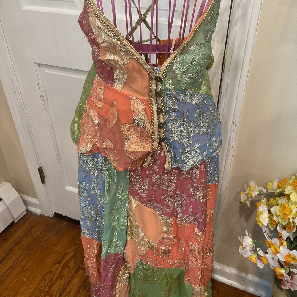 New Free People Mini Moon Pants Top Set sz XS